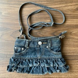 Jean Skirt Crossbody Bag